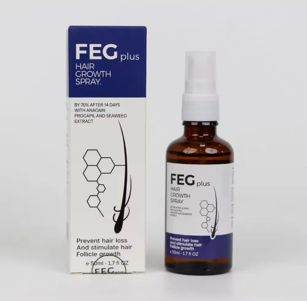 FEG PLUS Hair & Beard Growth Serum Spray