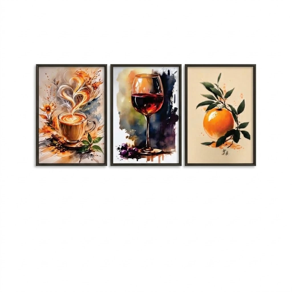 Islamic Wall Art Set of 3 Premium