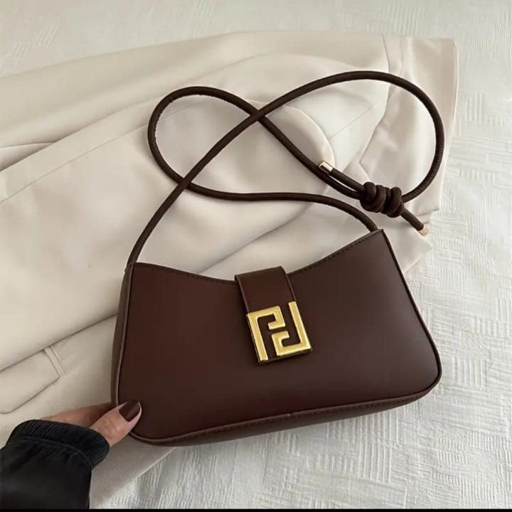 Brown Crossbody Shoulder Bag for Women