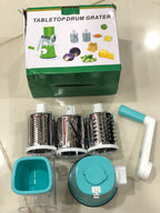 Crystal Seasoning Box With 4 Compartments And Spoons