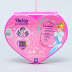 52 Pcs Heart Shape Colour Kit for Kids