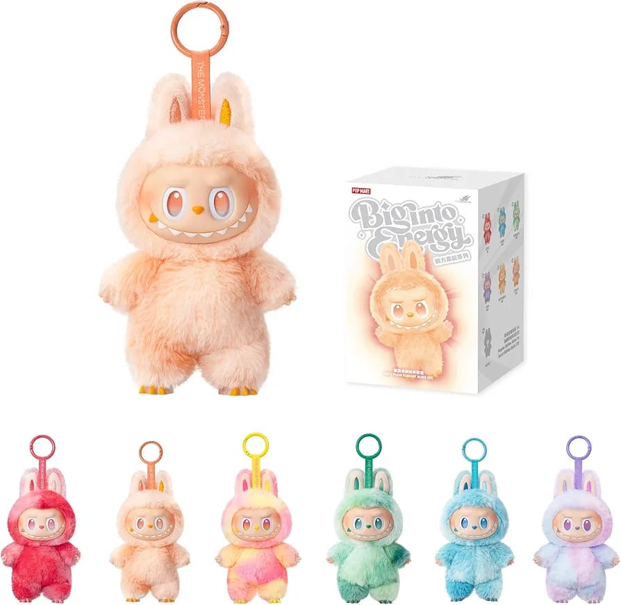 LABUBU Plush Blind Box Doll Keychain – Random Design