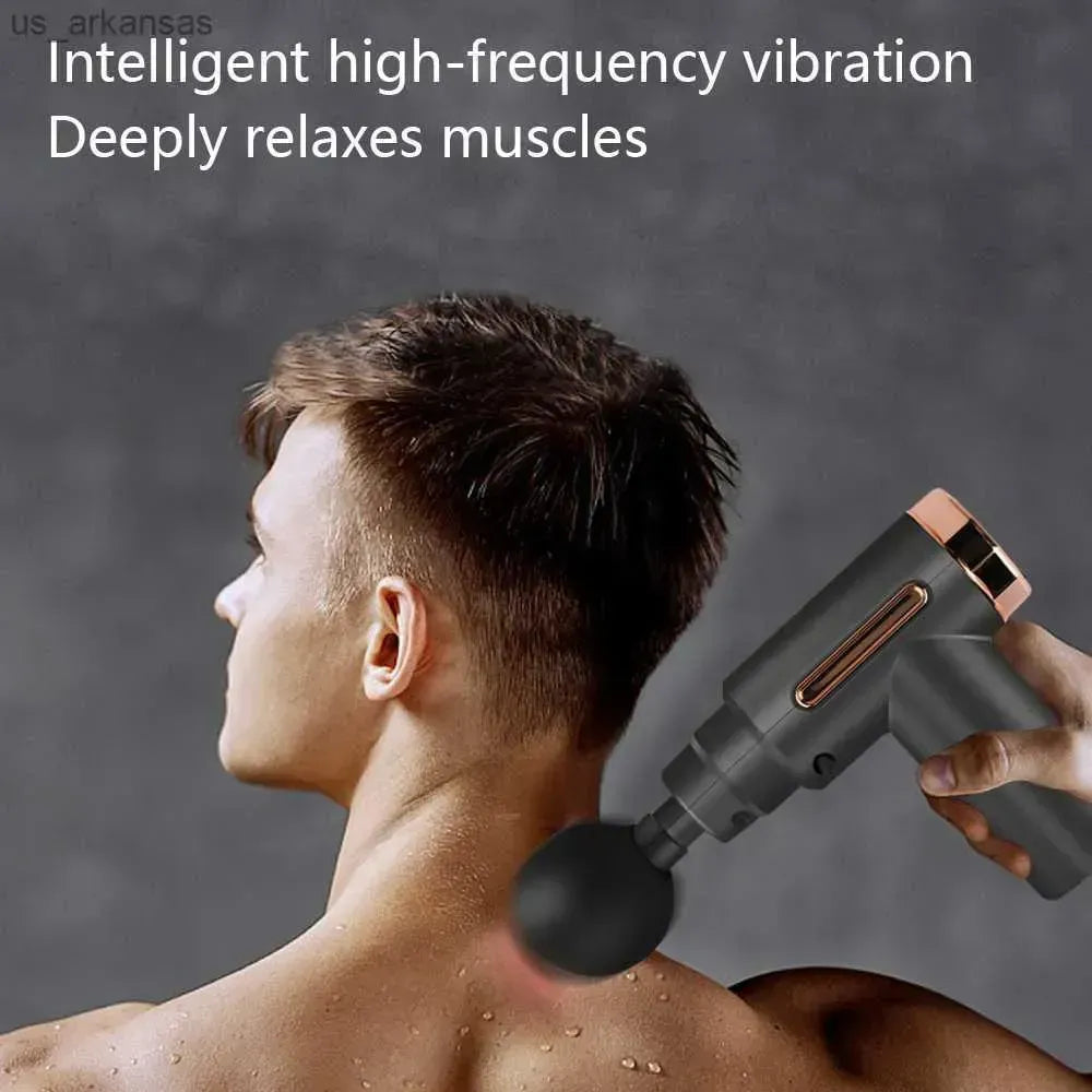 Smart Quiet Massage Gun with 4 Heads