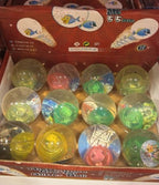 High Bounce Crystal Glitter Ball