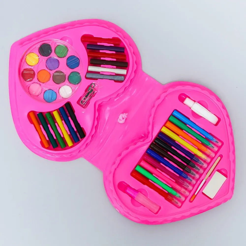 52 Pcs Heart Shape Colour Kit for Kids