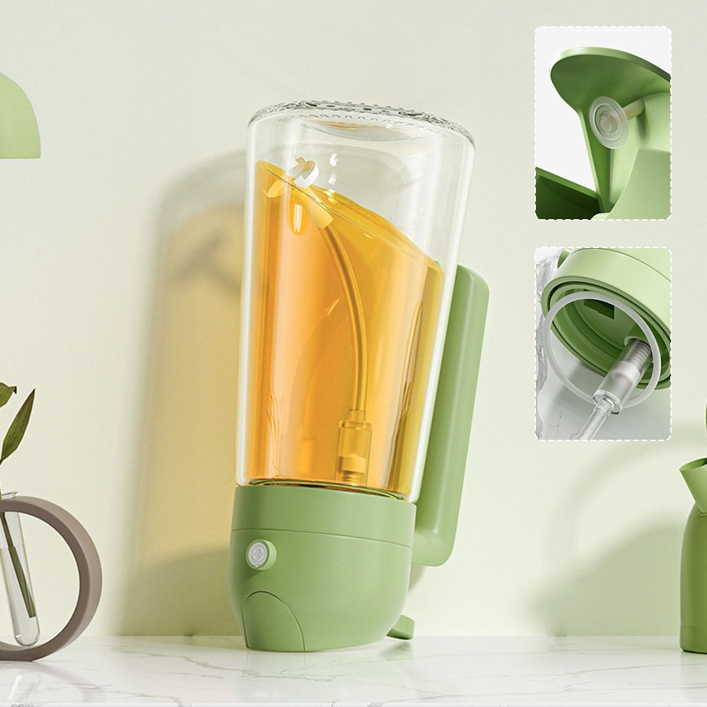 2 In 1 Oil Sprayer Bottle Kitchen Tool