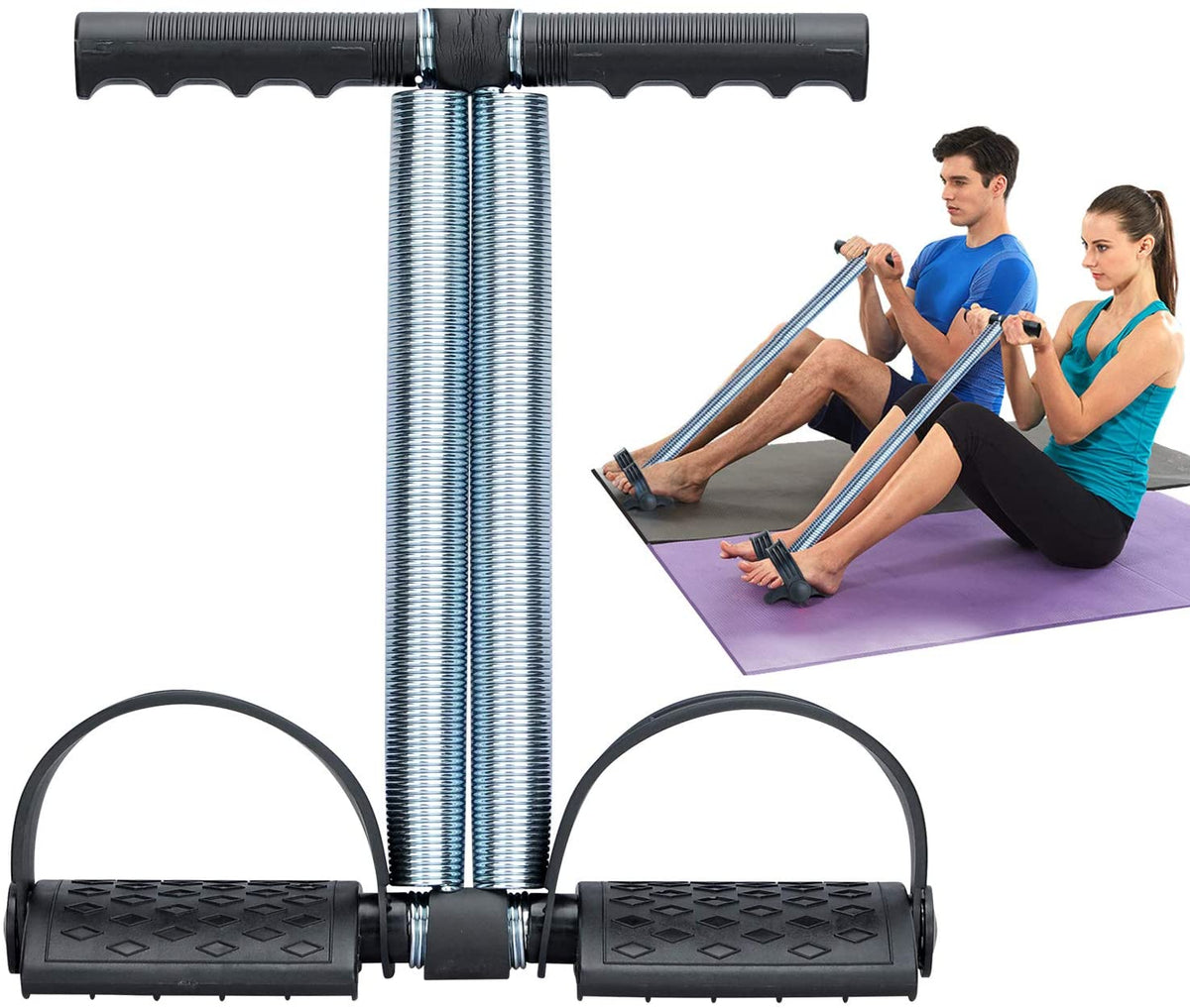 Tummy Trimmer Double Spring Resistance Trainer