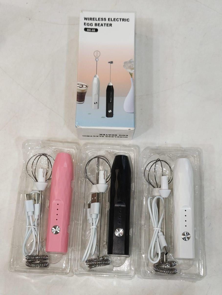 Wireless 2-in-1 Electric Egg Beater & Coffee Frother