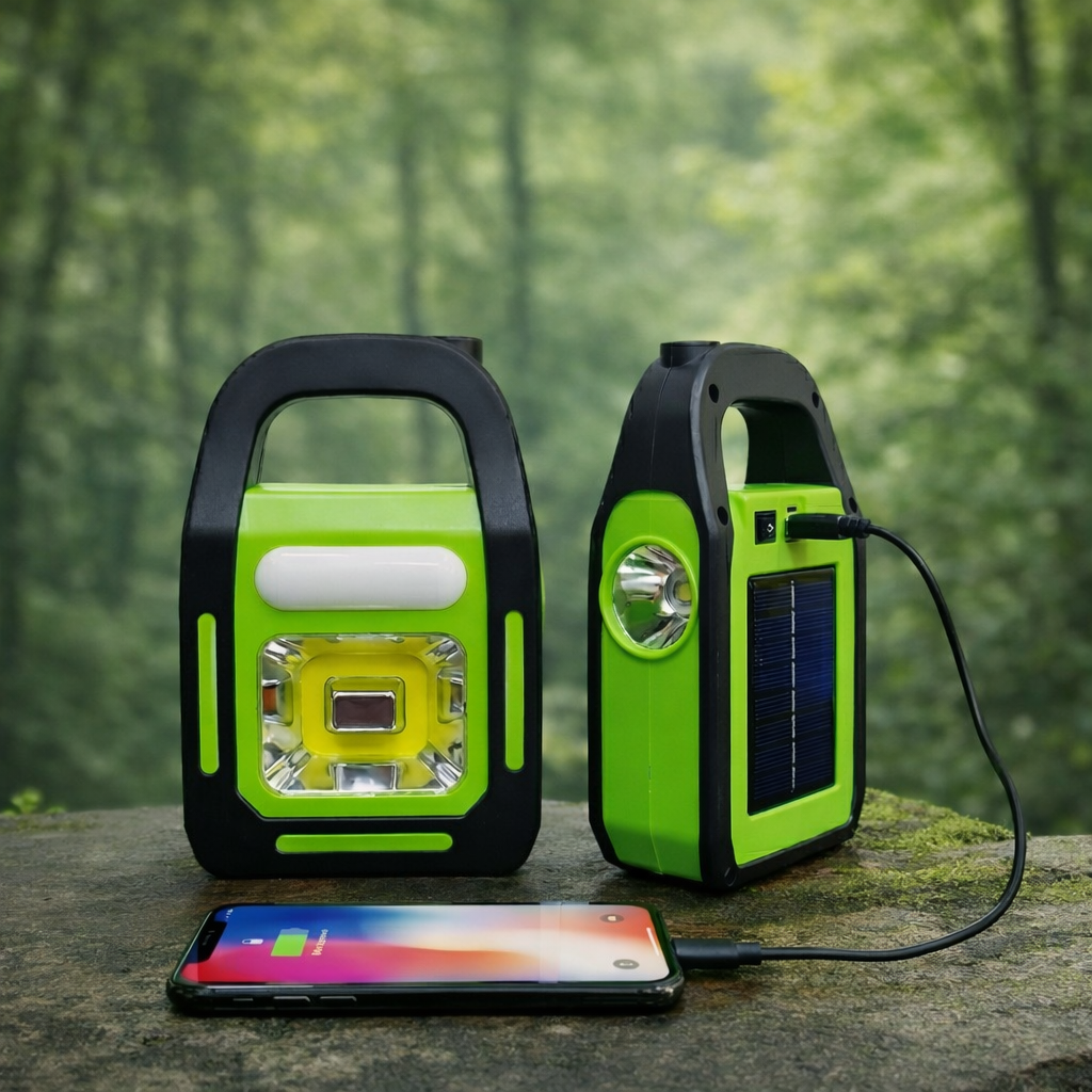 Solar Rechargeable 3-in-1 Emergency Light