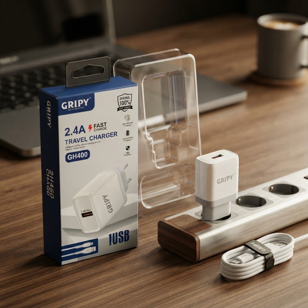 Gripy 2.4A Android Fast Charger