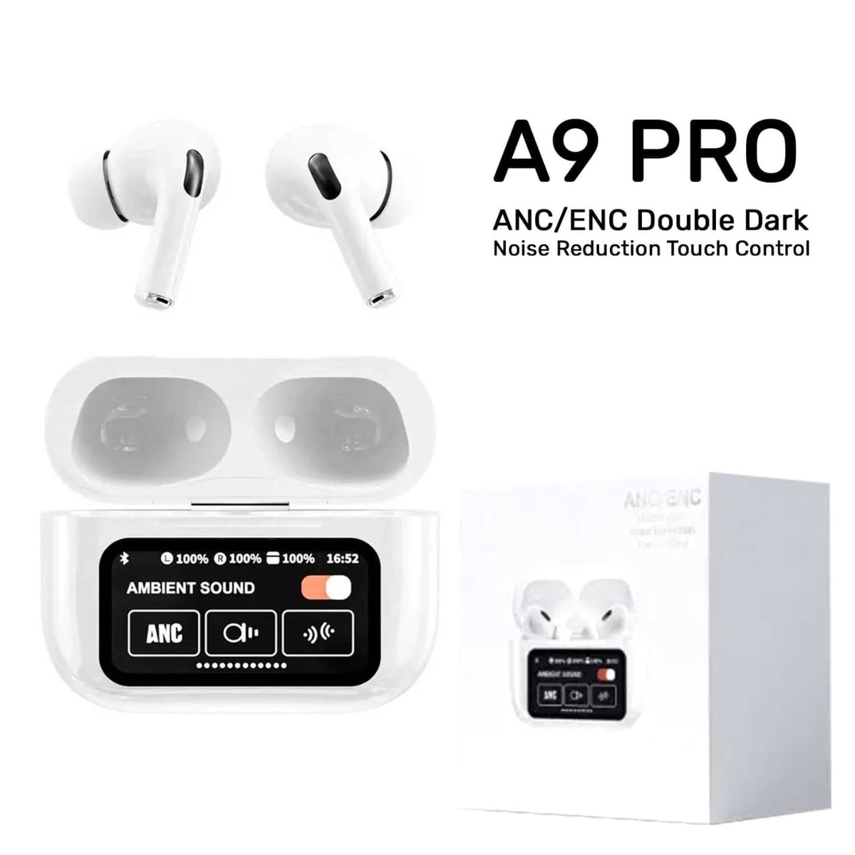A9 Pro Wireless Earbuds with ANC