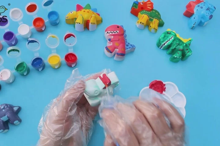 DIY Paint Kit for Kids - Plaster Figures
